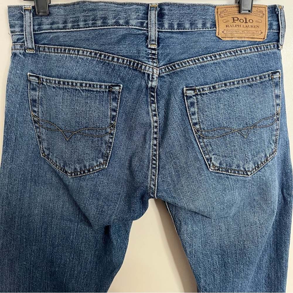 Men’s Polo Ralph Lauren The Sullivan Slim Jeans Size  30 x 30 Nonstretch - Picture 9 of 10
